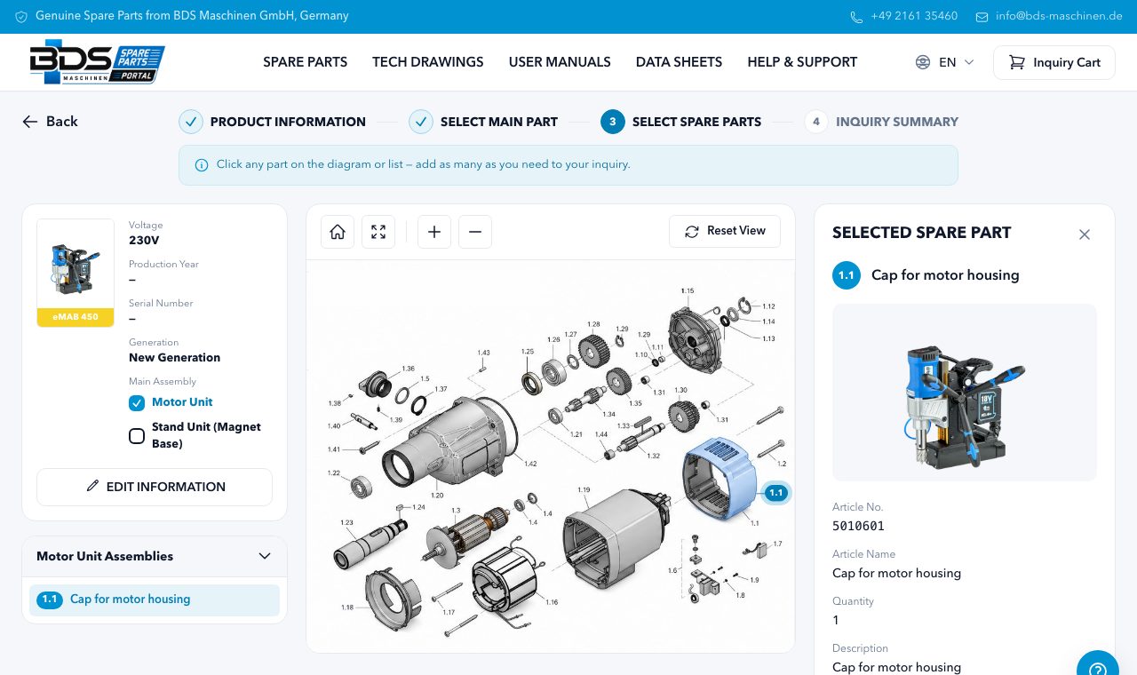 Select Spare Parts