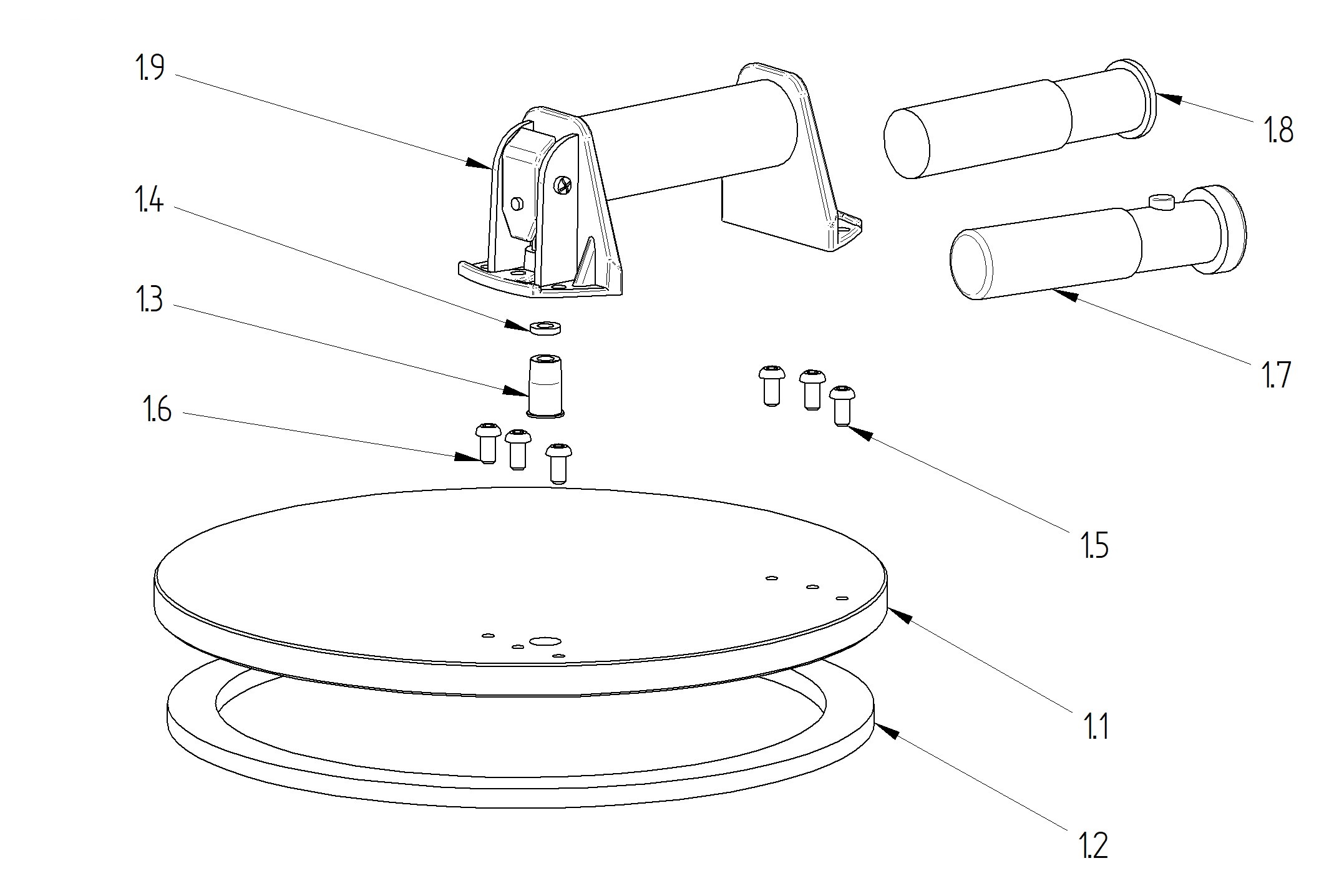 ZAV 200 Accessory exploded parts diagram