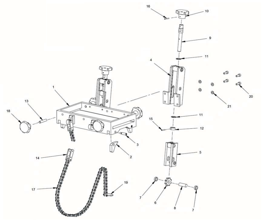 ZRO 500 Accessory exploded parts diagram